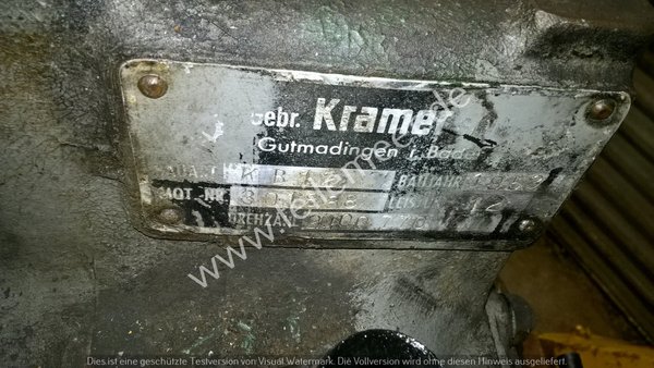 Kramer KB 12 Motorblock Güldner 1DA
